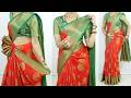 Most Beautiful Saree Draping Tricks For Beginner Easy Simple Way To Saree Draping Tutorial