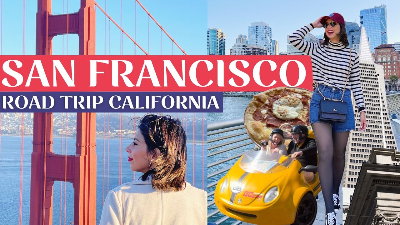 AMEI conhecer São Francisco! 😍 (Golden Gate, Pier 39, Lombard St e MAIS) | Road Trip CALIFORNIA 🌴