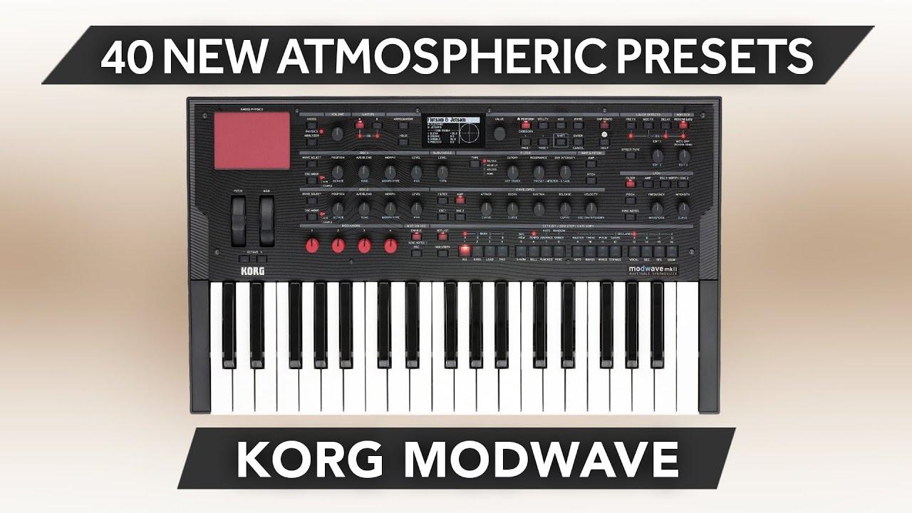 SCL359 - ( Bundle ) - Ambient Worlds Vol.2 + Psychedelia - Korg Modwave - Video Preview 1
