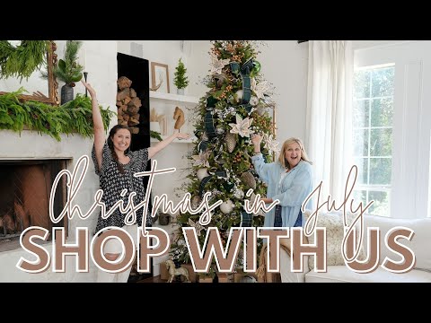 CHRISTMAS IN JULY | Shop with Us at BIGGEST Christmas Store in Texas | FARMHOUSE LIVING