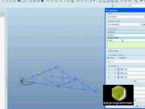 Pro/ENGINEER (Pro/E) Mechanica tutorial - Beam structure analysis