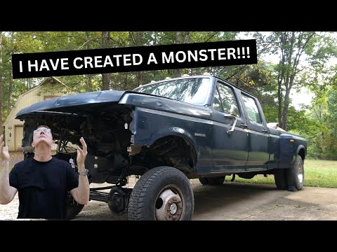 '87 F350 4x4 Conversion - Dana 60 Install, Project Brutus, Ep. 6.