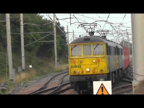 86638/86639 4s50 Crewe - Coatbridge liner 27th August 2013