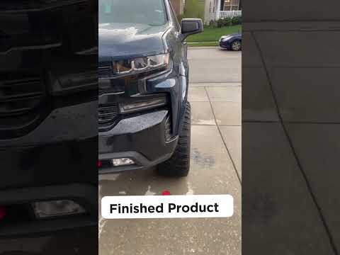 Quick Rough Country Paint Match Fender Flare Install on a Silverado TrailBoss… #trailboss