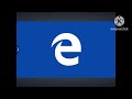 Microsoft Edge Logo 2021 Reversed