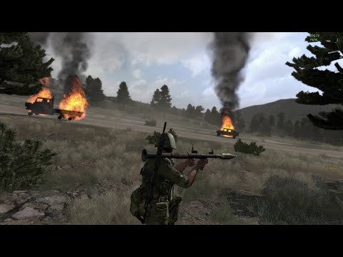 Attack on NATO Supply - Arma 2 Intense Firefight