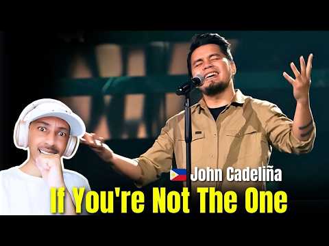 John Cadeliña – If You're Not The One (Daniel Bedingfield Cover) | TVOG | ZuluModo REACTION
