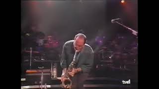 Michael Brecker  Dogs In The Wineshop - Coruna, Spain July 18 1991 During Paul Simon tour.