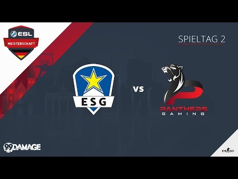 CS:GO - PANTHERS vs EURONICS - ESL Frühlingsmeisterschaft 2019 - Tag 2 - Mirage (Teil 1)