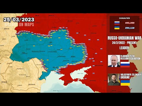 Russian Invasion of Ukraine Every Day (2022-Present)
