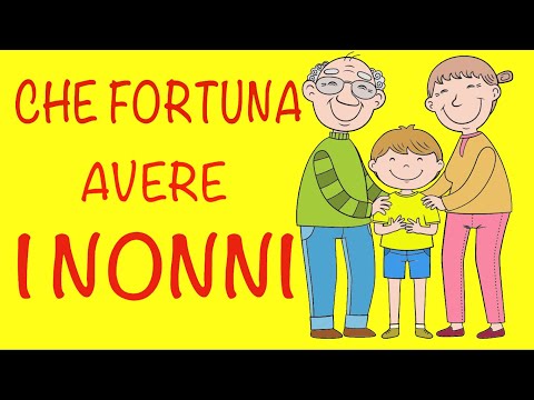 Festa dei nonni-  CHE FORTUNA AVERE i NONNI- canzone-  2 ottobre-link con testo e attività