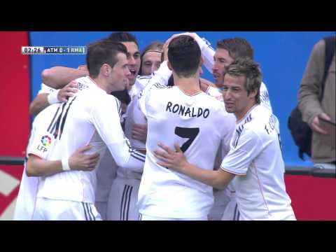 Gol de Benzema (0-1) en el Atlético de Madrid - Real Madrid - HD