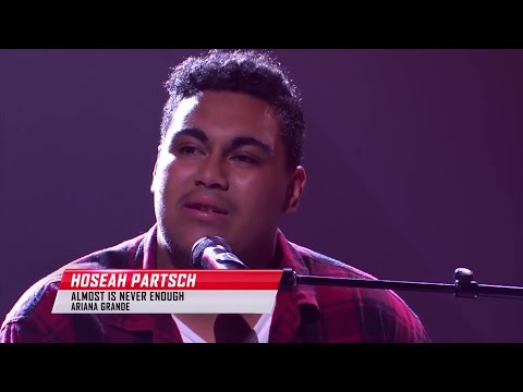 Hoseah Partsch - Almost is Never Enough | The Voice Australia 6 (2017) | Blind Auditions