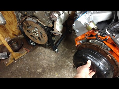 HOW TO: Swap a Th350 to an LS engine early vs late flexplate comparison