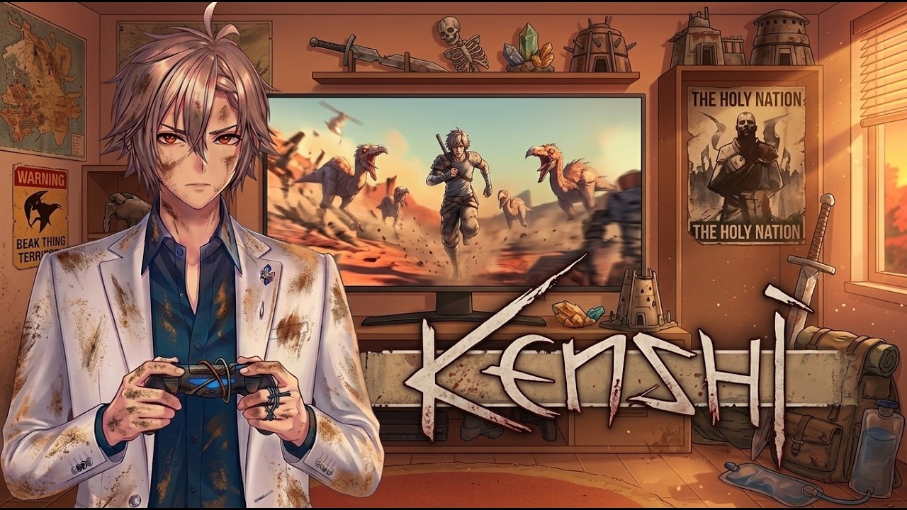 【Kenshi】やりたいゲームを自由に遊ぶ時間🎮【Vtuber】#kenshi