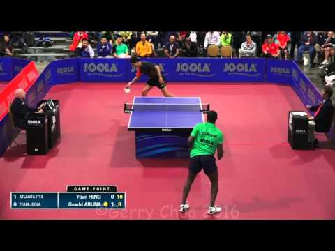 Feng Yijun vs Quadri Aruna  Joola NA Team Finals Division 1