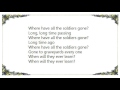 Bobby Darin - Where Have All the Flowers Gone Lyrics