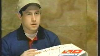 Dominos Pizza Commercial with Donald Trump (2005)