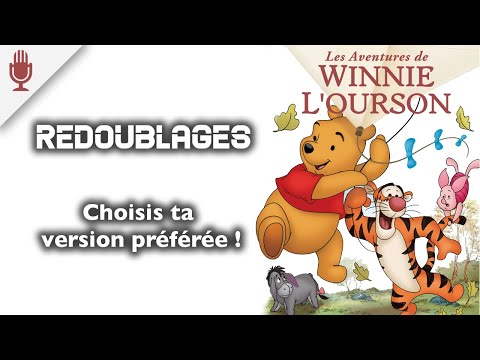 ⏪[Redoublages Disney] LES AVENTURES DE WINNIE L'OURSON (1977 vs 1997 vs 2011)