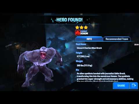Marvel Future Fight: Hero Found Venom