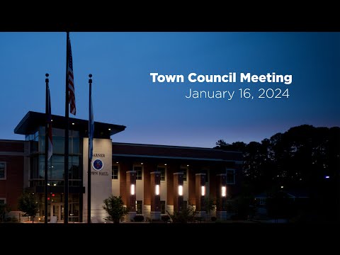 Town Council Meeting, 1/16/24
