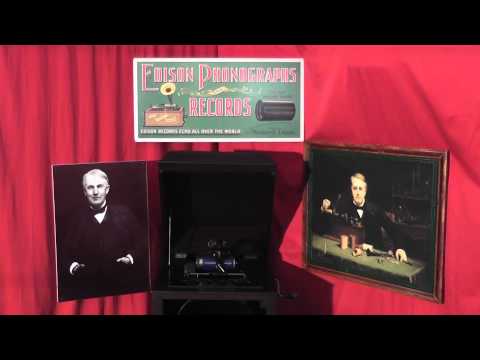 Edison blue amberol cylinder 2104 - Stars And Stripes Forever March by Sousa's Band