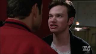Glee   Karofsky kisses Kurt 2x06