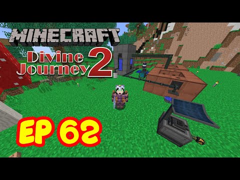 PRODUCCION DE DEUTERIUM, TRITIUM Y STEAM PARA HACER D-T FUEL - Divine Journey 2 Serie de mods Ep 62