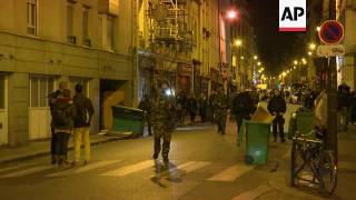 Soldiers seen on Paris streets after attacks