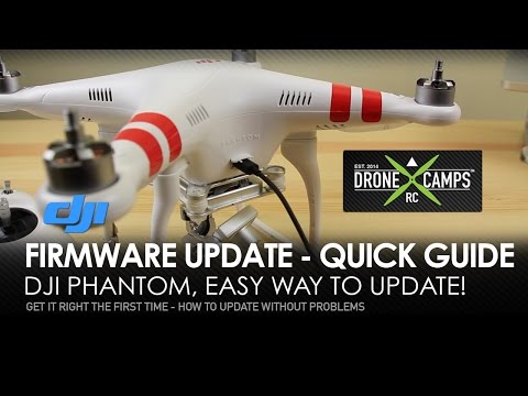 DJI Phantom 2 - FIRMWARE Update, Quick Tutorial