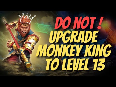 this is what happens if you upgrade him to level 13 💀🥹 || monkey King gameplay ||Shadow Fight Arena