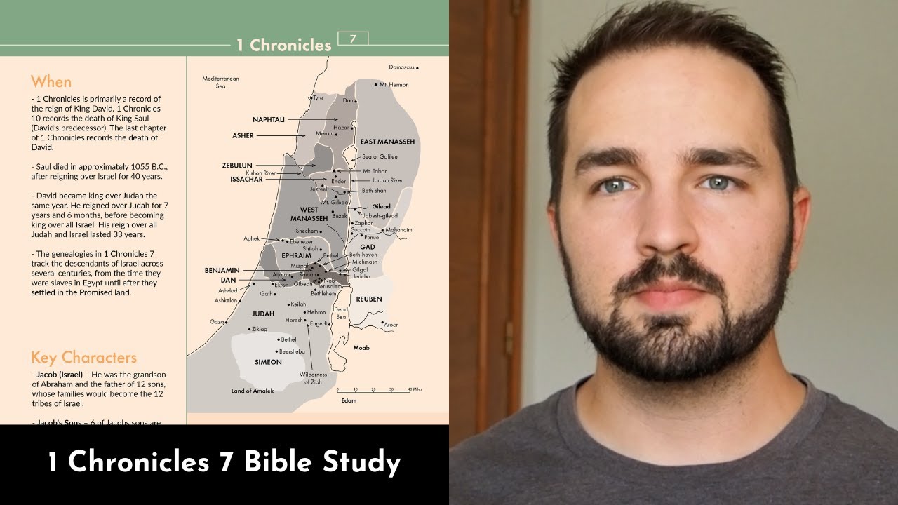 1 Chronicles 7 Explained: 5 Minute Bible Study