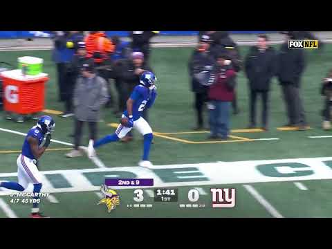 Paulson Adebo INT off the deflection