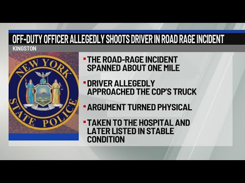 Off-duty officer accused of shooting driver in road rage incident