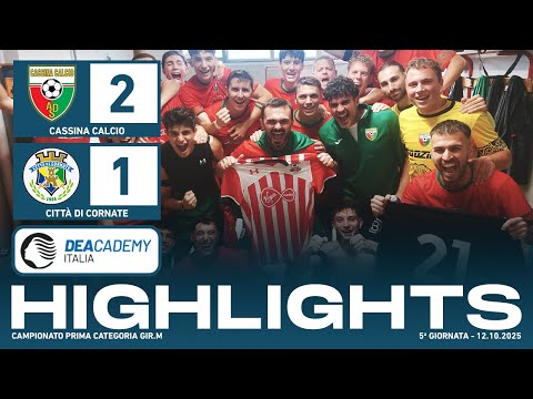 Cassina Calcio - Città di Cornate 2-1 | Gol & Highlights | Prima Categoria 2025/26