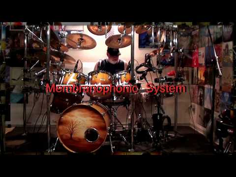 Membranophonic System - Left foot cowbell - Pearl Masterworks Drums - Hans Jörg Schmitz