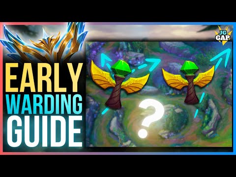 How to use your TRINKET WARDS early game like a CHALLENGER Jungler | S14 Coaching