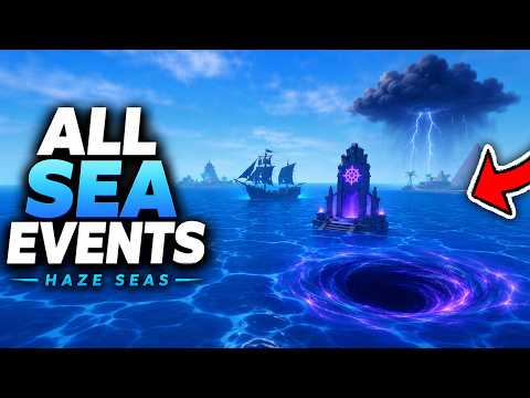 ALL SEA EVENTS FULL GUIDE in HAZE SEAS Roblox