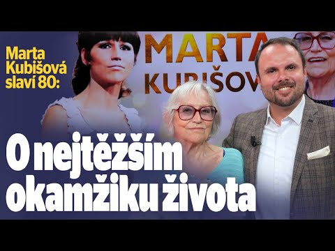 Marta Kubišová: Co řekla o nejtěžším období života?