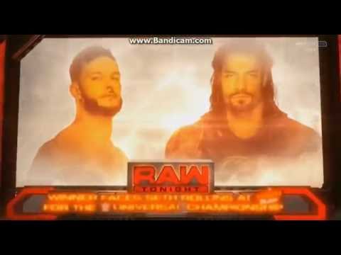 Finn Balor vs Roman Reigns Highlights HD