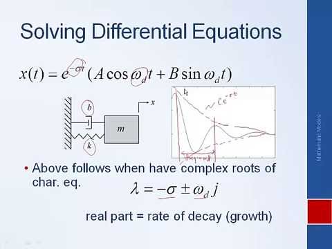 System Dynamics and Control: Module 3a - Modeling with Differential Equations