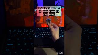 Fan Noise Test: OneXPlayer Super X vs ASUS ROG Flow Z13  #onexplayer #onexplayersuperx #flowz13