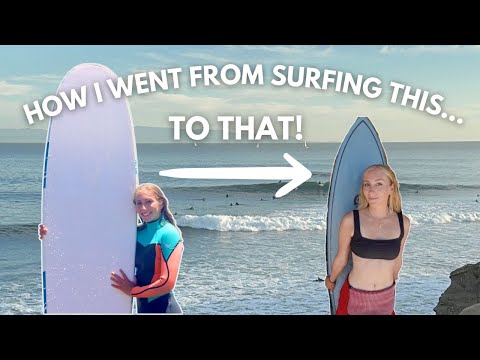How I Progressed from Surfing a Wavestorm to a Short board