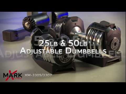 XMark  Adjustable Dumbbells are perfect for any home gym