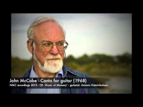 John McCabe - Canto for guitar (1968) - A. Hatzinikolaou