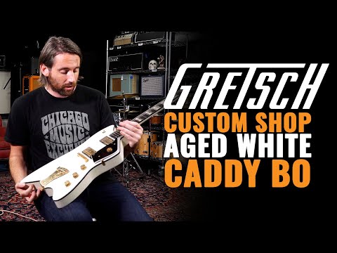 Gretsch Custom Shop Aged White Caddy Bo Master Built by Stephen Stern | CME Gear Demo