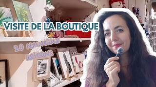 J'ai changé toute la boutique pour la fin de l'année