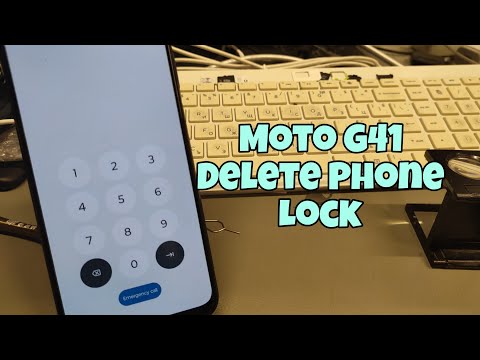 Forgot Screen Lock? Motorola Moto G41 (XT2167-2), Delete Pin, Pattern, Password Lock.