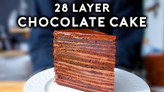 28 Layer Chocolate Cake | Anything With Alvin