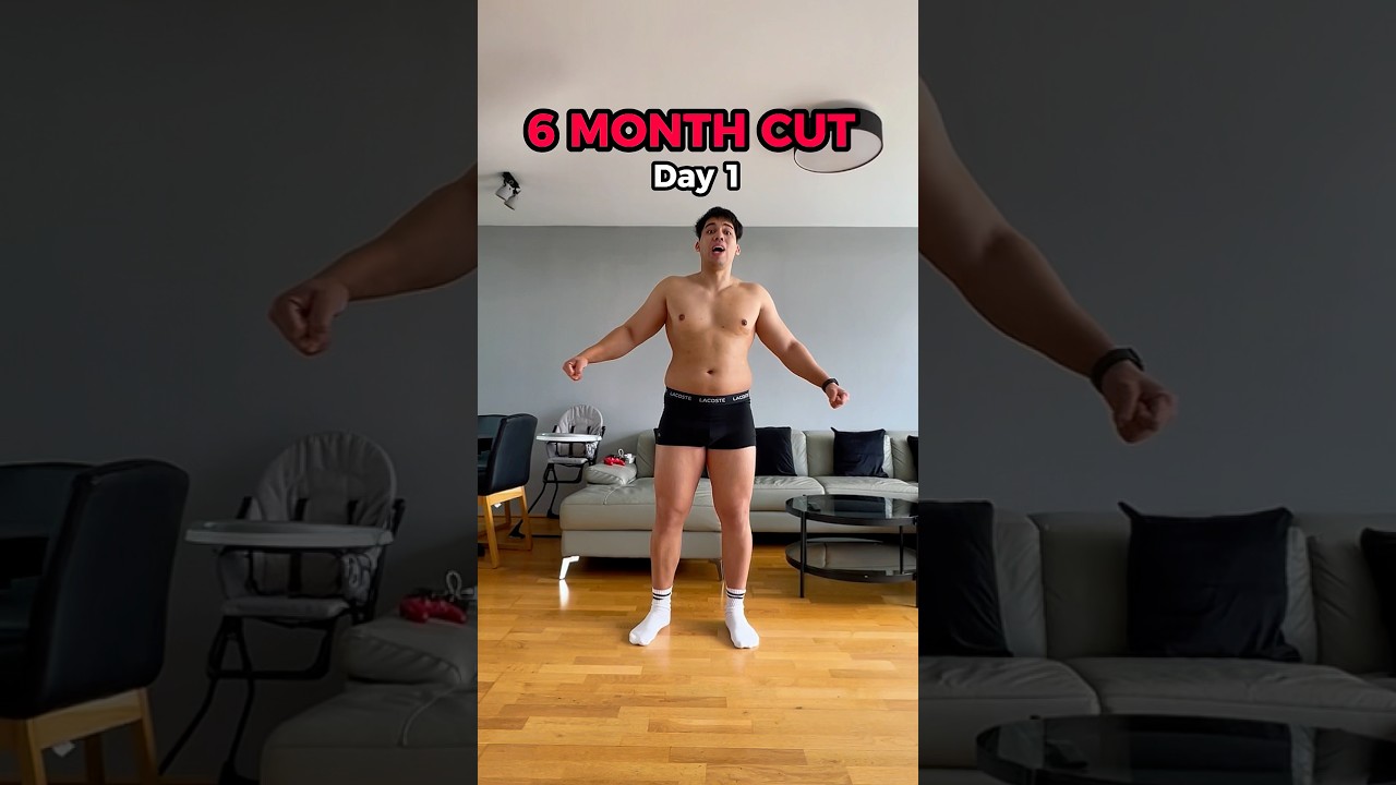 6 Months Cutting Weight Results 🔥 #fitness #gym #viral #finance #motivation #transformation #shorts